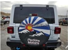 Jeep Wrangler ehtiyat təkər üzlüyü